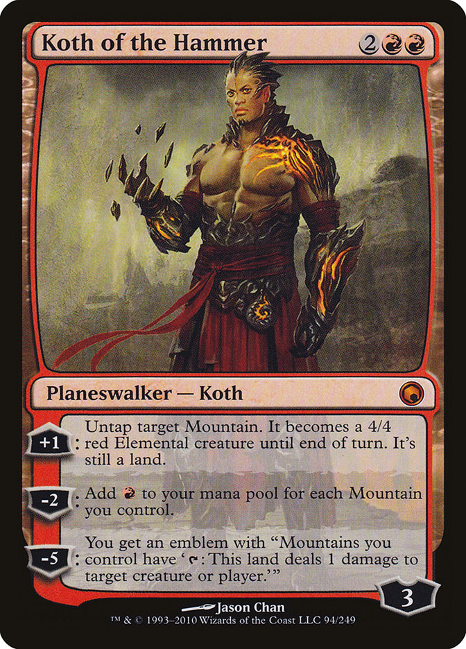 Koth of the Hammer [Scars of Mirrodin] | Kessel Run Games Inc. 