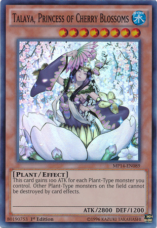 Talaya, Princess of Cherry Blossoms [MP14-EN089] Super Rare | Kessel Run Games Inc. 