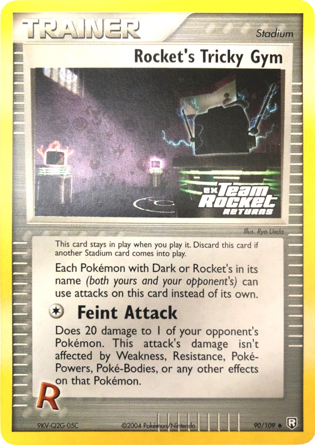 Rocket's Tricky Gym (90/109) (Stamped) [EX: Team Rocket Returns] | Kessel Run Games Inc. 