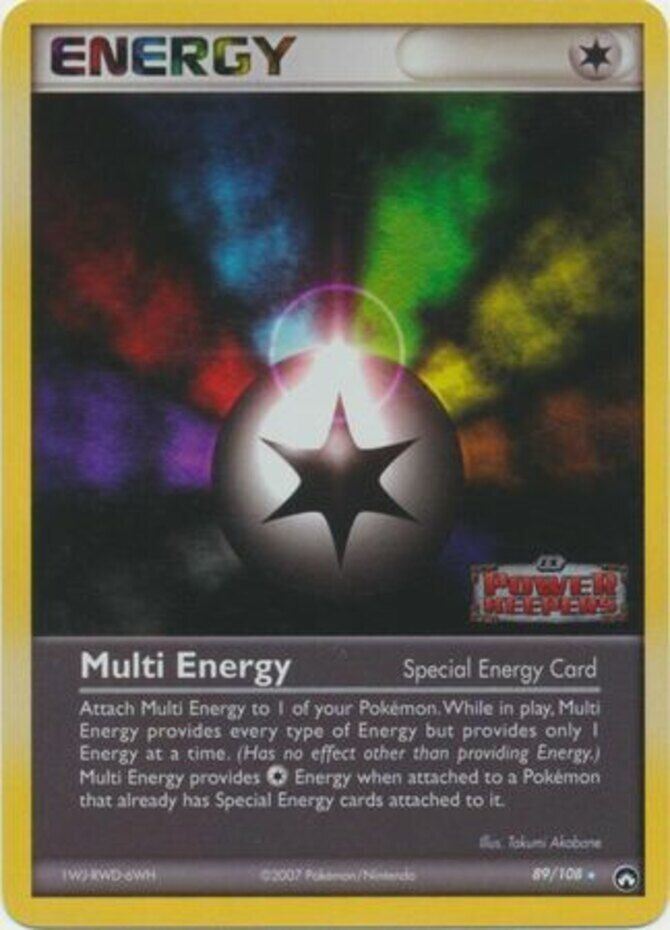Multi Energy (89/108) (Stamped) [EX: Power Keepers] | Kessel Run Games Inc. 