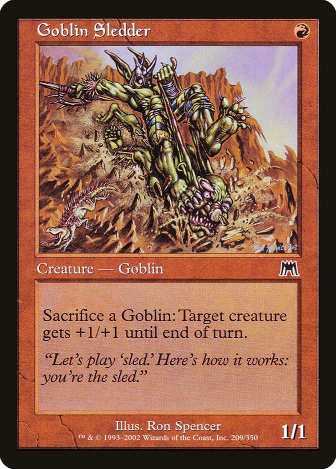 Goblin Sledder [Onslaught] | Kessel Run Games Inc. 