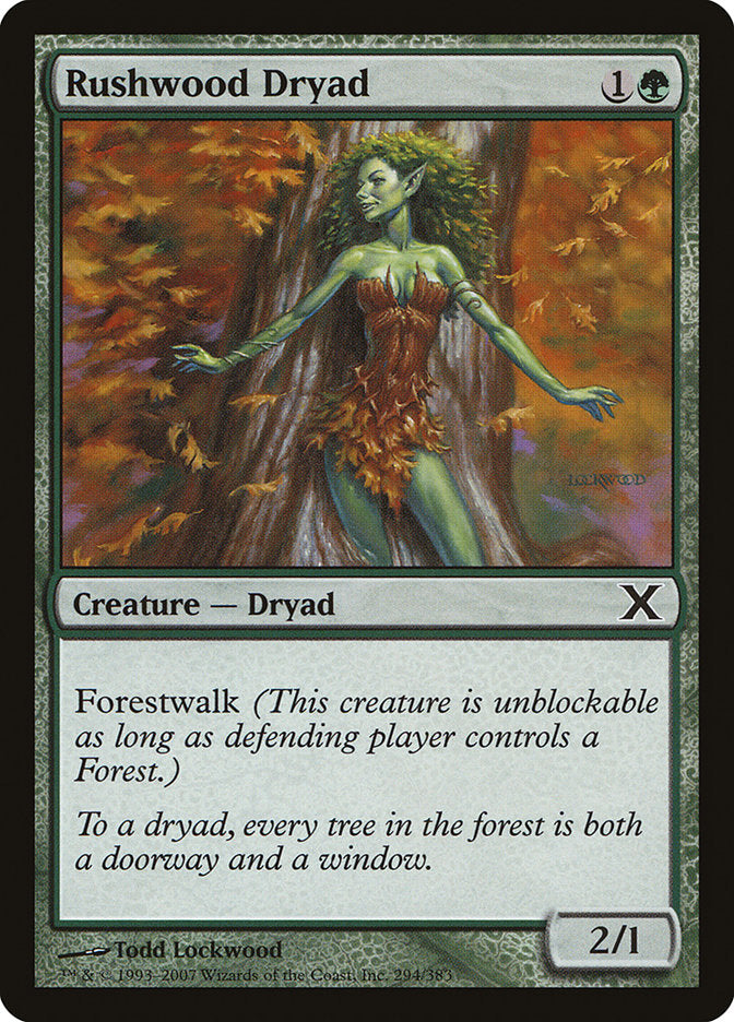 Rushwood Dryad [Tenth Edition] | Kessel Run Games Inc. 