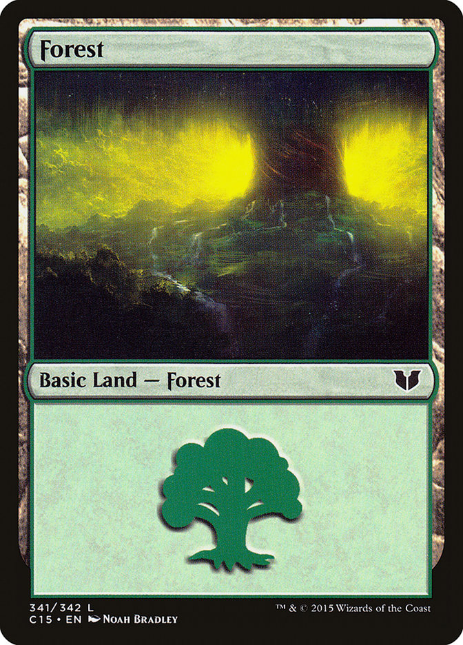 Forest (341) [Commander 2015] | Kessel Run Games Inc. 