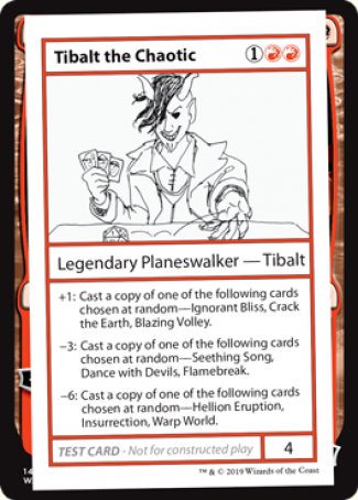 Tibalt the Chaotic (2021 Edition) [Mystery Booster Playtest Cards] | Kessel Run Games Inc. 
