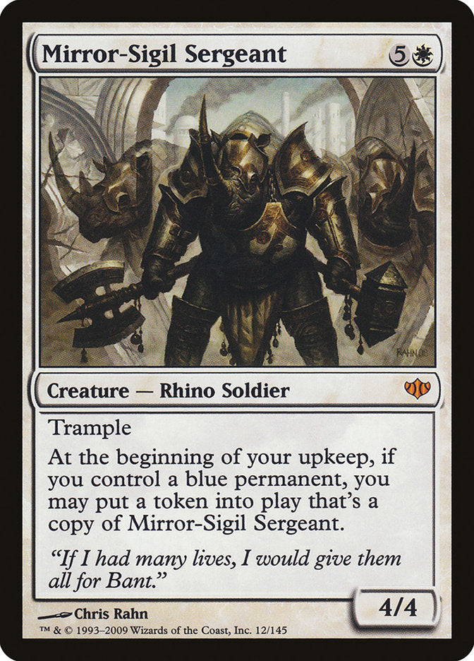 Mirror-Sigil Sergeant [Conflux] | Kessel Run Games Inc. 