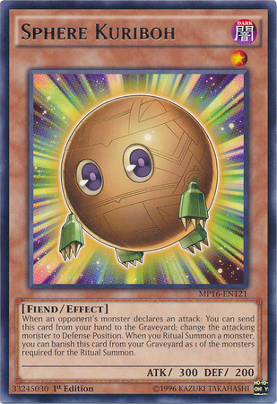 Sphere Kuriboh [MP16-EN121] Rare | Kessel Run Games Inc. 