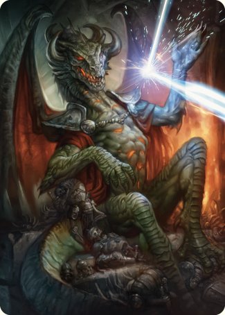 Deflecting Swat Art Card [Commander Masters Art Series] | Kessel Run Games Inc. 