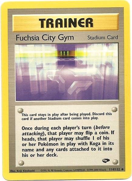 Fuchsia City Gym (114/132) [Gym Challenge Unlimited] | Kessel Run Games Inc. 