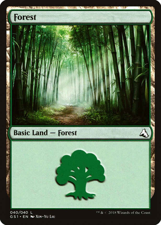 Forest (40) [Global Series Jiang Yanggu & Mu Yanling] | Kessel Run Games Inc. 