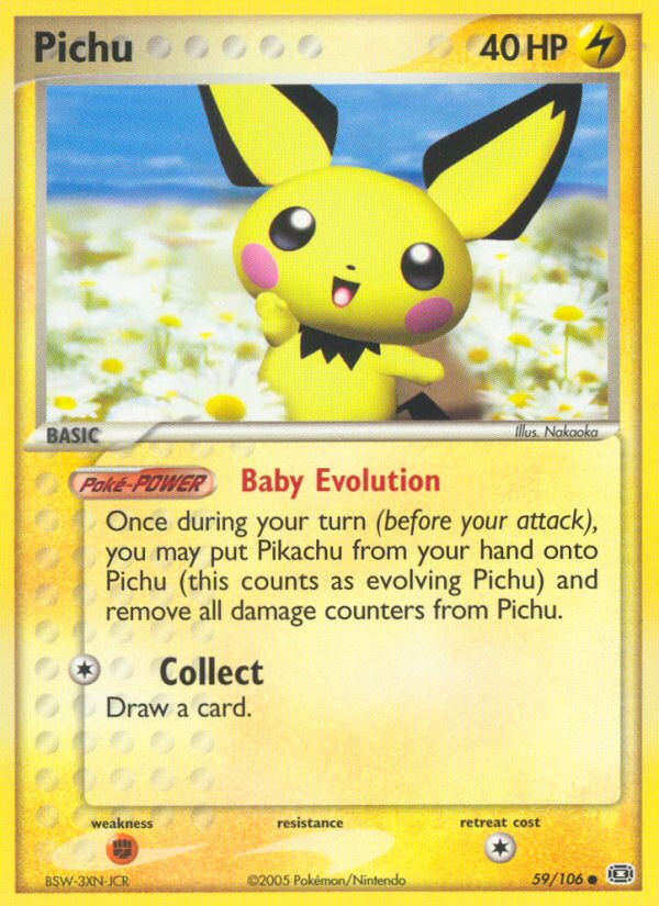 Pichu (59/106) [EX: Emerald] | Kessel Run Games Inc. 