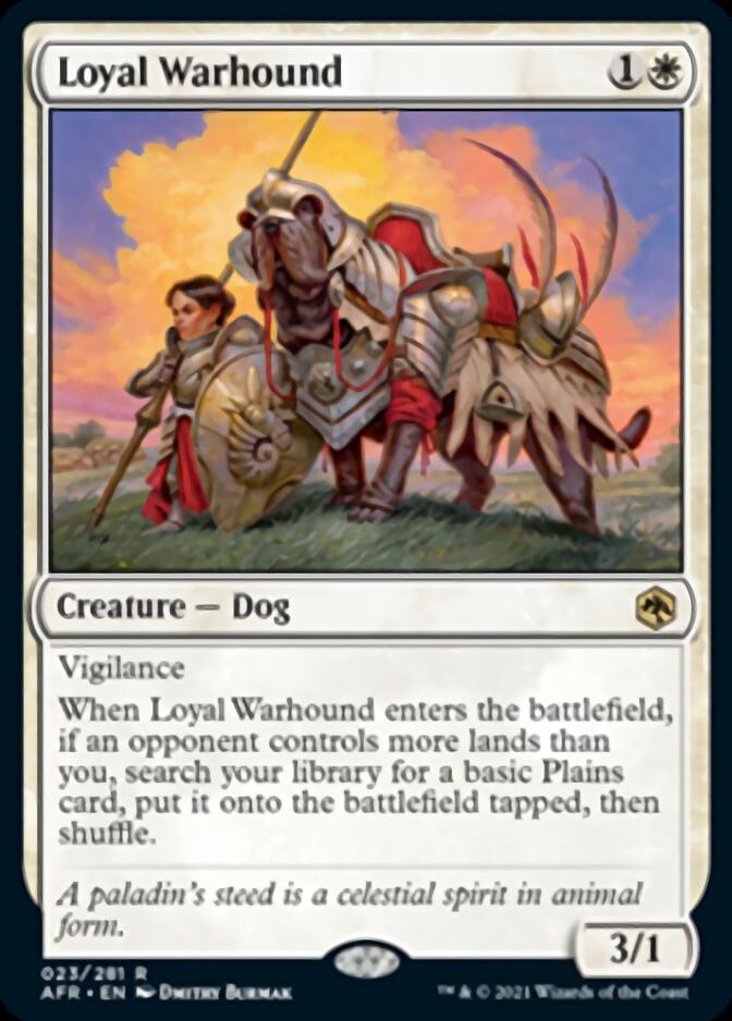 Loyal Warhound [Dungeons & Dragons: Adventures in the Forgotten Realms] | Kessel Run Games Inc. 