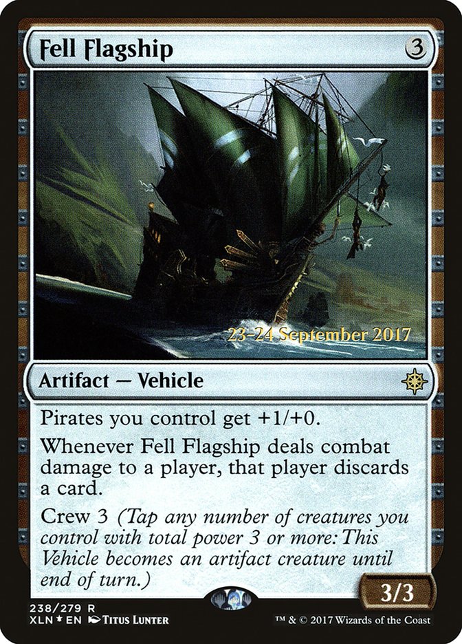 Fell Flagship [Ixalan Prerelease Promos] | Kessel Run Games Inc. 