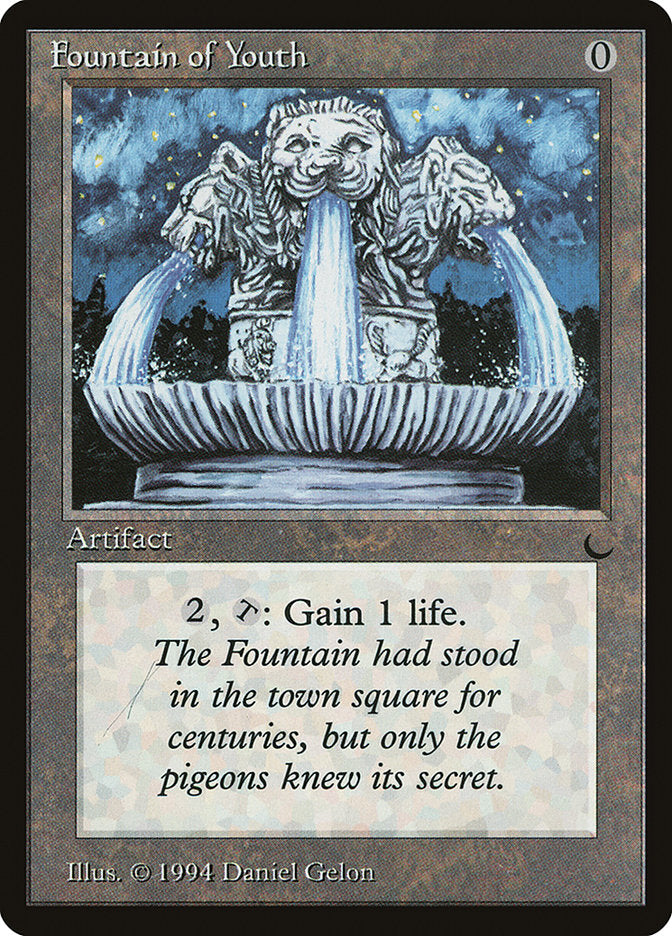 Fountain of Youth (Misprinted) [The Dark] | Kessel Run Games Inc. 