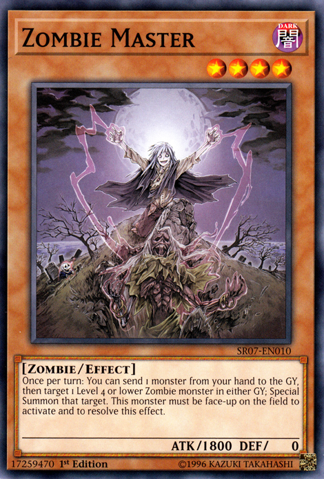 Zombie Master [SR07-EN010] Common | Kessel Run Games Inc. 
