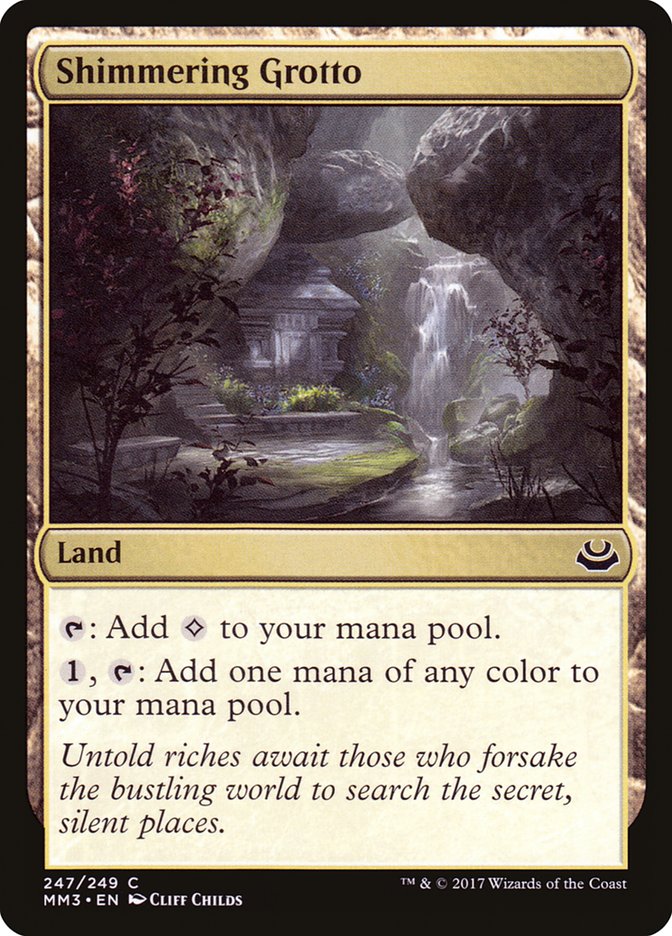 Shimmering Grotto [Modern Masters 2017] | Kessel Run Games Inc. 