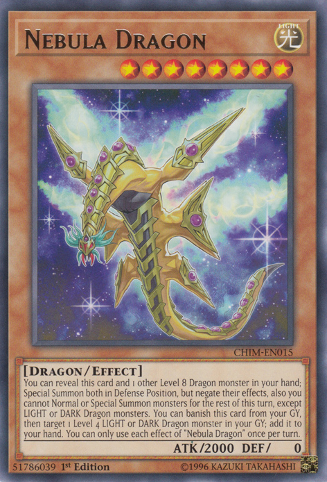 Nebula Dragon [CHIM-EN015] Rare | Kessel Run Games Inc. 