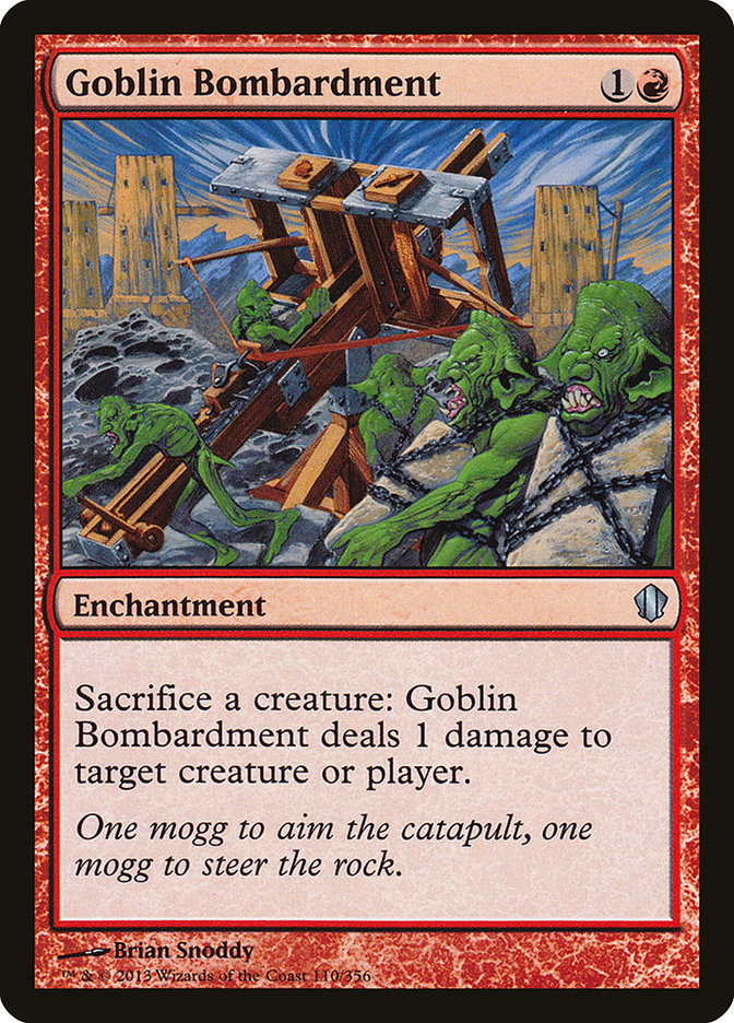 Goblin Bombardment [Commander 2013] | Kessel Run Games Inc. 