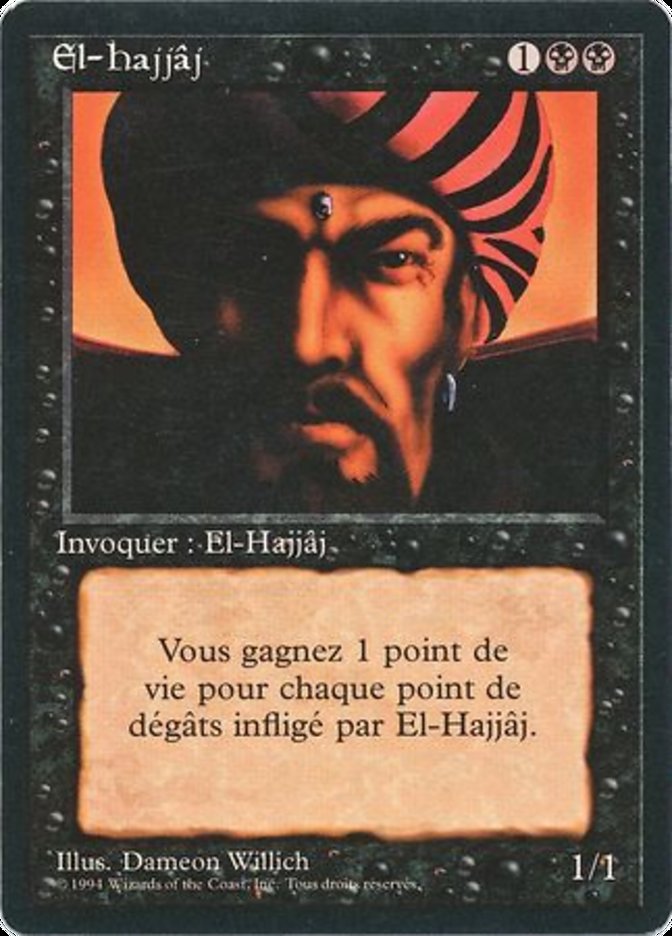 El-Hajjaj [Foreign Black Border] | Kessel Run Games Inc. 