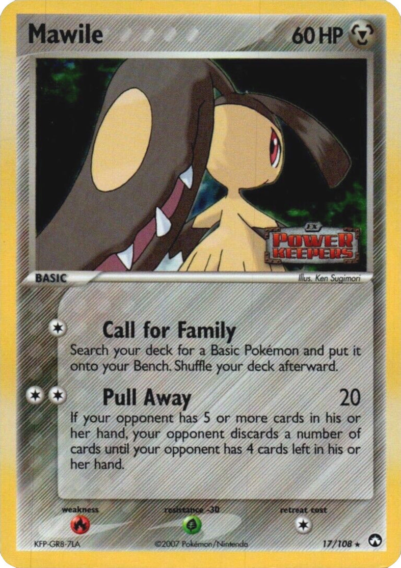 Mawile (17/108) (Stamped) [EX: Power Keepers] | Kessel Run Games Inc. 