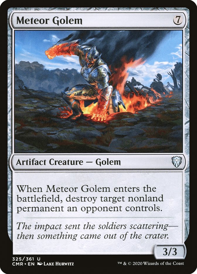 Meteor Golem (325) [Commander Legends] | Kessel Run Games Inc. 