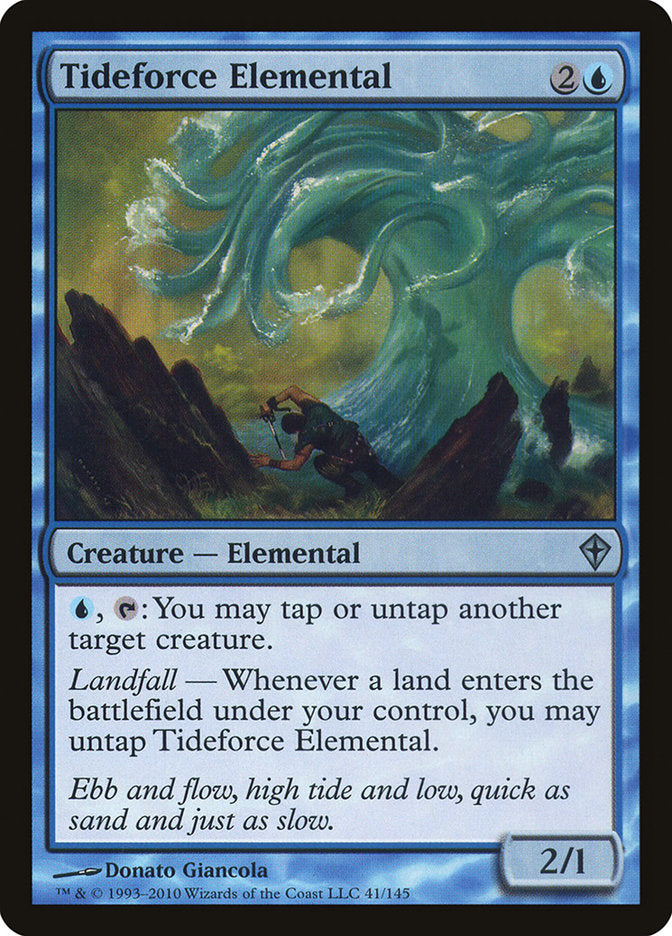 Tideforce Elemental [Worldwake] | Kessel Run Games Inc. 