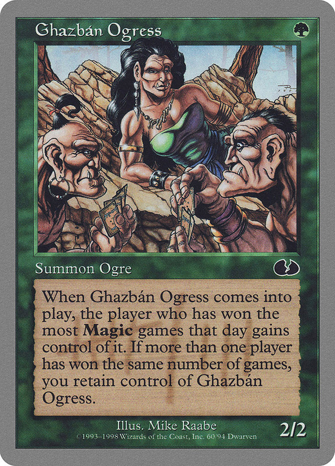 Ghazban Ogress [Unglued] | Kessel Run Games Inc. 