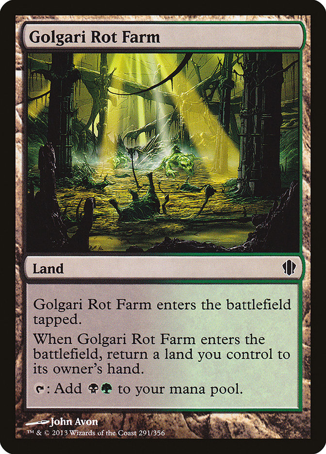 Golgari Rot Farm [Commander 2013] | Kessel Run Games Inc. 