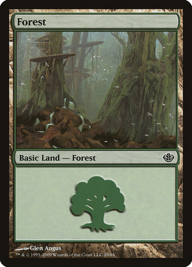 Forest (29) [Duel Decks: Garruk vs. Liliana] | Kessel Run Games Inc. 