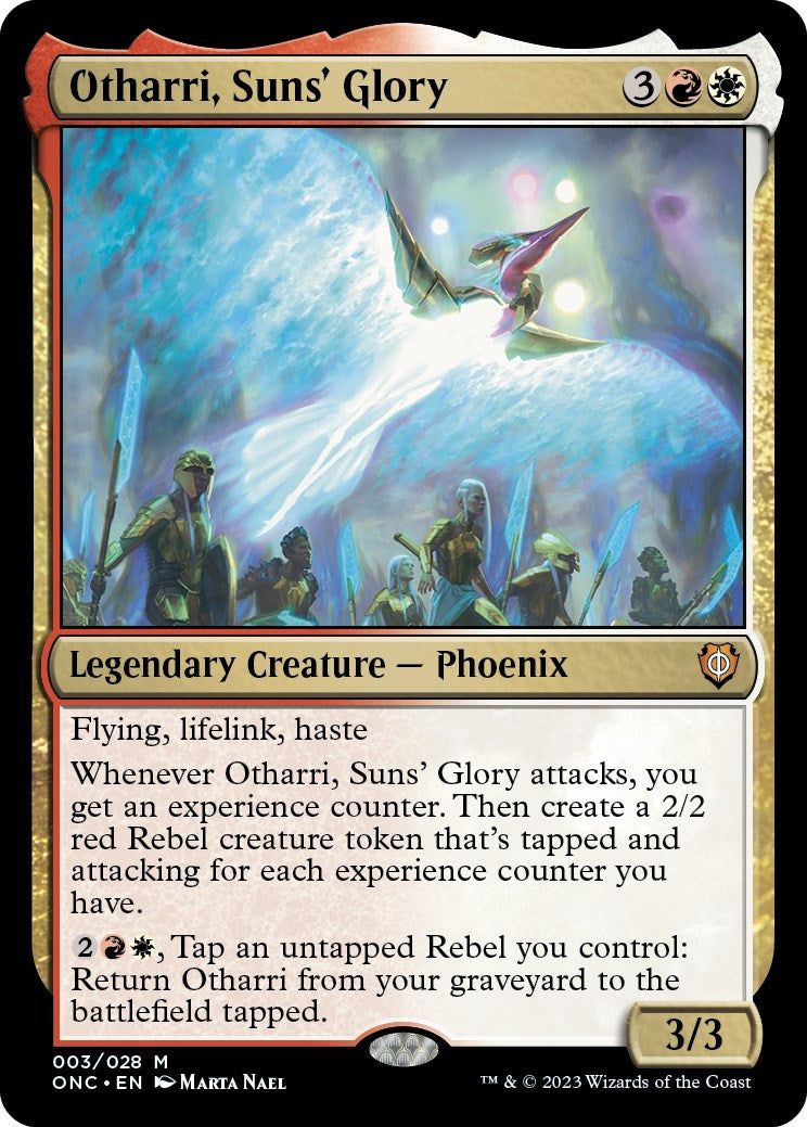 Otharri, Suns' Glory [Phyrexia: All Will Be One Commander] | Kessel Run Games Inc. 