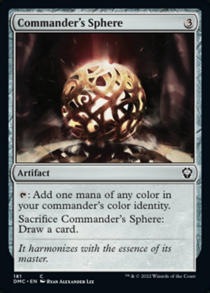 Commander's Sphere [Dominaria United Commander] | Kessel Run Games Inc. 