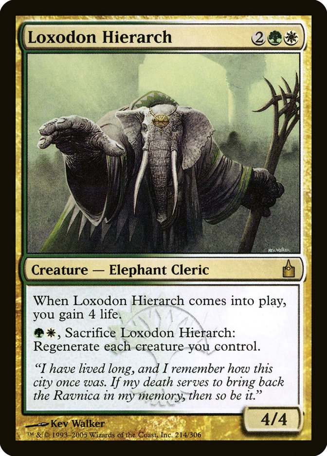 Loxodon Hierarch [Ravnica: City of Guilds] | Kessel Run Games Inc. 