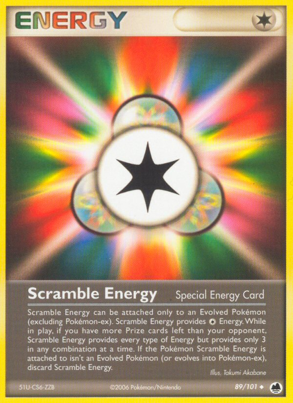 Scramble Energy (89/101) [EX: Dragon Frontiers] | Kessel Run Games Inc. 