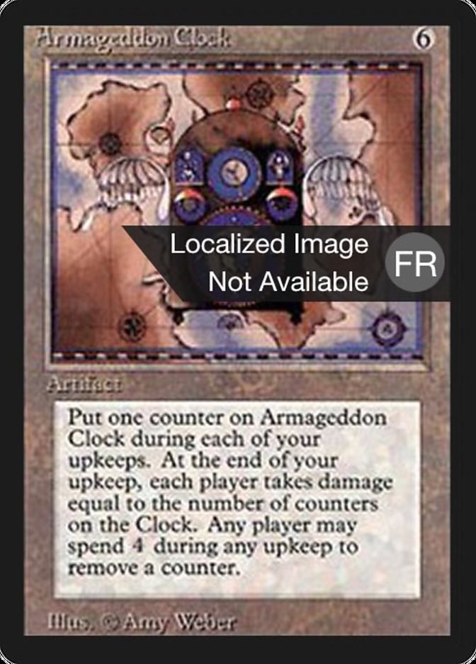 Armageddon Clock [Foreign Black Border] | Kessel Run Games Inc. 
