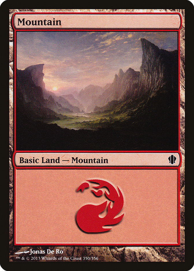 Mountain (350) [Commander 2013] | Kessel Run Games Inc. 