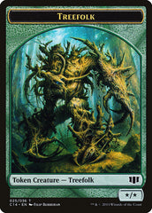 Treefolk // Wolf Double-Sided Token [Commander 2014 Tokens] | Kessel Run Games Inc. 