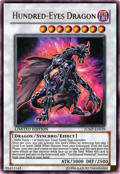 Hundred-Eyes Dragon [JUMP-EN039] Ultra Rare | Kessel Run Games Inc. 