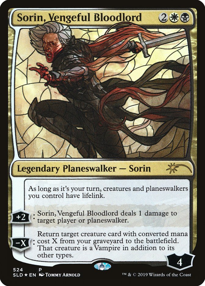 Sorin, Vengeful Bloodlord (Stained Glass) [Secret Lair Drop Promos] | Kessel Run Games Inc. 
