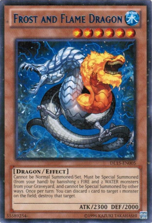 Frost and Flame Dragon (Blue) [DL15-EN005] Rare | Kessel Run Games Inc. 