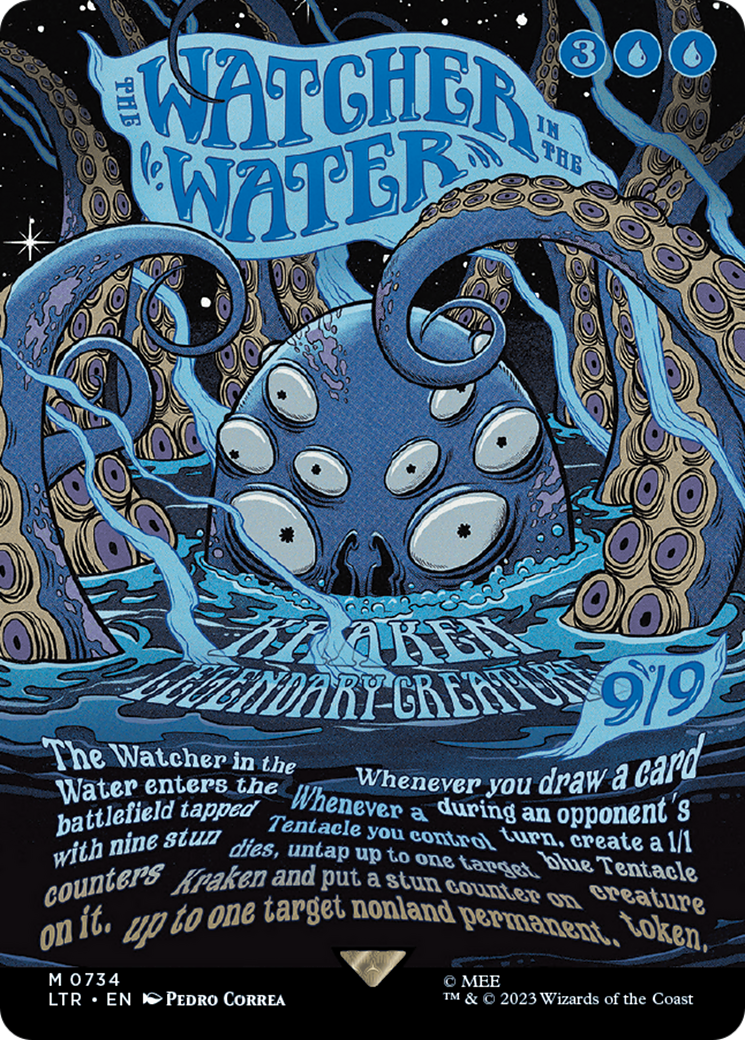 The Watcher in the Water (Borderless Poster) [The Lord of the Rings: Tales of Middle-Earth] | Kessel Run Games Inc. 