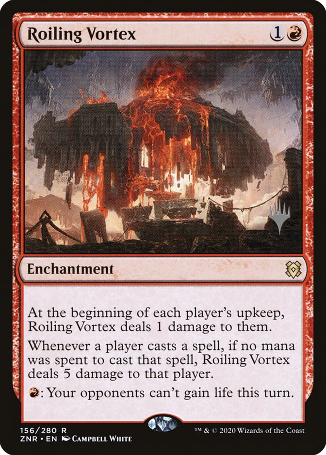 Roiling Vortex (Promo Pack) [Zendikar Rising Promos] | Kessel Run Games Inc. 