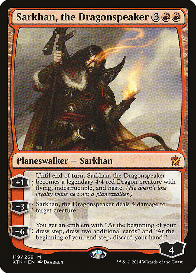 Sarkhan, the Dragonspeaker [Khans of Tarkir] | Kessel Run Games Inc. 