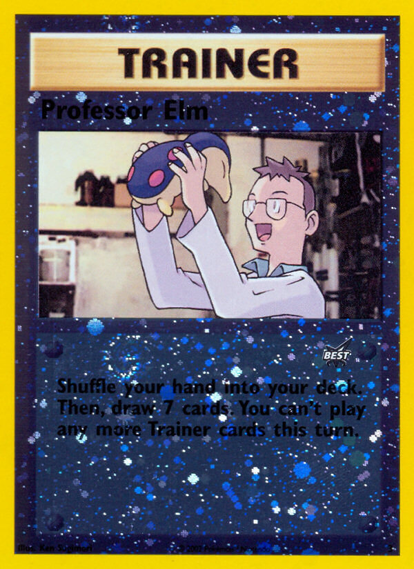 Professor Elm (3) [Best of Promos] | Kessel Run Games Inc. 