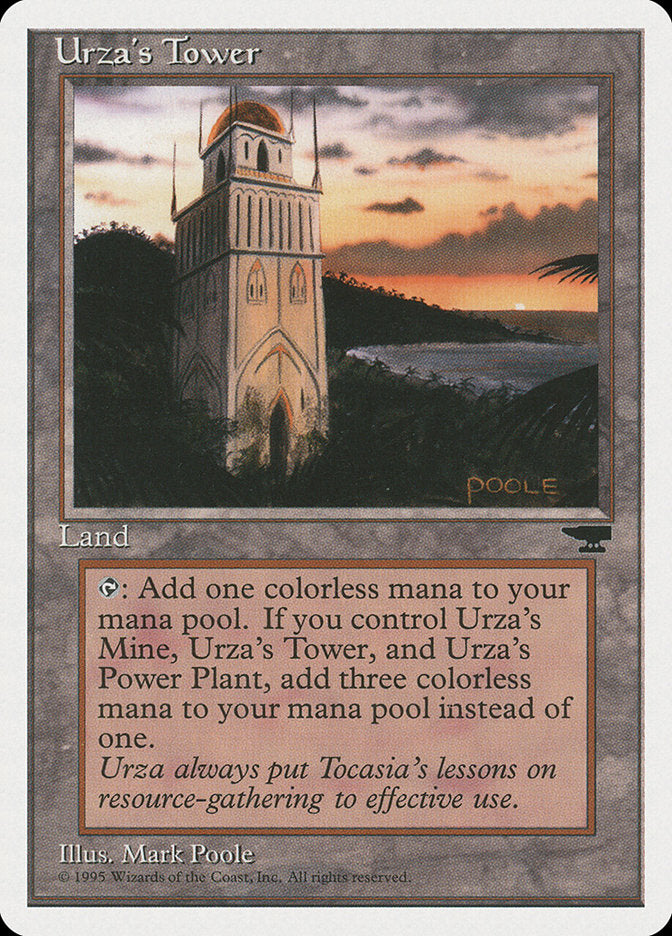 Urza's Tower (Sunset) [Chronicles] | Kessel Run Games Inc. 