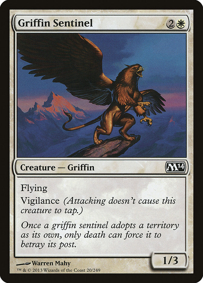 Griffin Sentinel [Magic 2014] | Kessel Run Games Inc. 