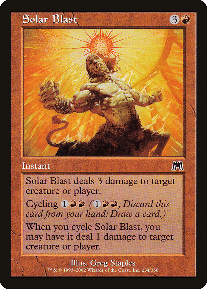Solar Blast [Onslaught] | Kessel Run Games Inc. 