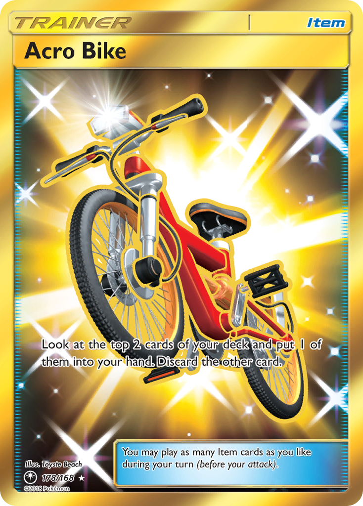 Acro Bike (178/168) [Sun & Moon: Celestial Storm] | Kessel Run Games Inc. 