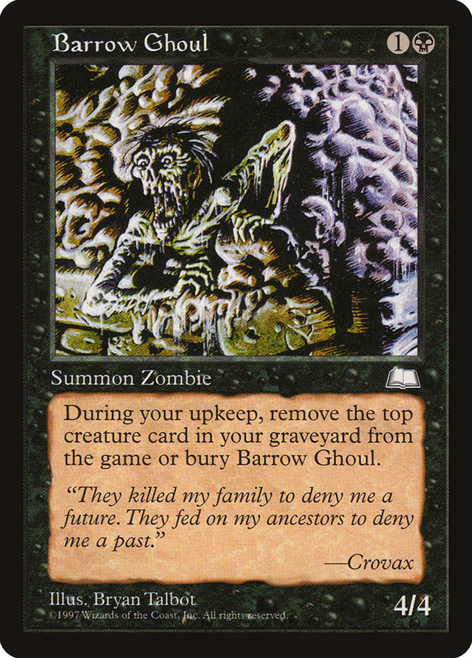 Barrow Ghoul [Weatherlight] | Kessel Run Games Inc. 