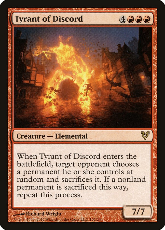 Tyrant of Discord [Avacyn Restored] | Kessel Run Games Inc. 