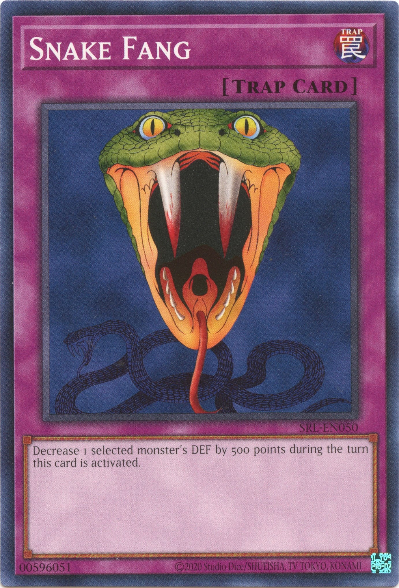 Snake Fang (25th Anniversary) [SRL-EN050] Common | Kessel Run Games Inc. 