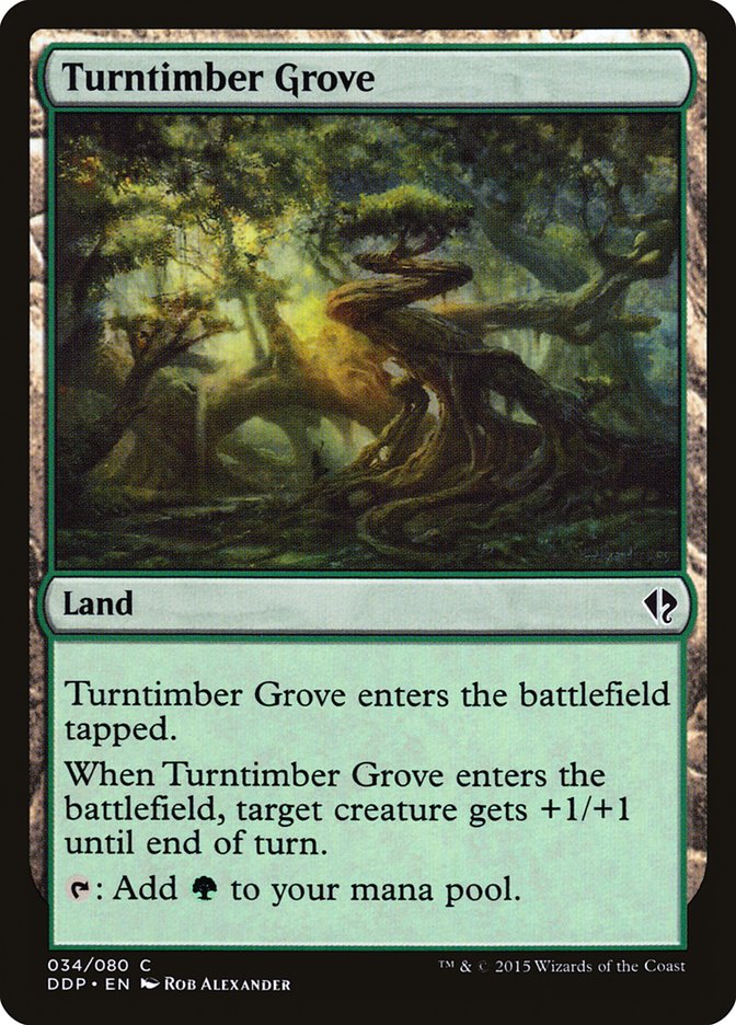 Turntimber Grove [Duel Decks: Zendikar vs. Eldrazi] | Kessel Run Games Inc. 